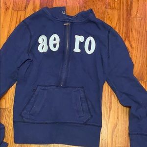 Blue Aeropostale hoodie